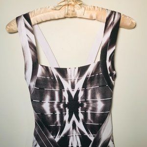 Bebe Bodycon Fitted Stretchy Dress XS